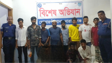 সোনারগাঁয়ে পুলিশের বিশেষ অভিযানে গ্রেপ্তার ১০, মাদক উদ্ধার