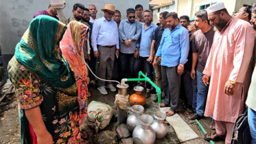 নাসিক ৮নং ওয়ার্ডে দুটি সাবমারসিবল পাম্প উদ্বোধন করলেন সাখাওয়াত