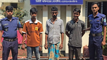 রূপগঞ্জে কিশোরী ধর্ষণের অভিযোগে ৩ যুবক গ্রেপ্তার
