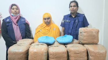 ফতুল্লায় ৪৬ কেজি গাঁজাসহ নারী মাদক কারবারি গ্রেপ্তার