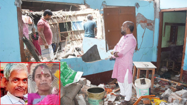 দেওভোগে বিষ্ফোরণে স্বামীর পর স্ত্রী মৃত্যু দিদারের আর্থিক সহায়তা