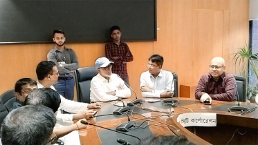 দুর্গাপূজা উপলক্ষে সাখাওয়াতের সাথে না’গঞ্জ ঐক্য পরিষদের মতবিনিময়