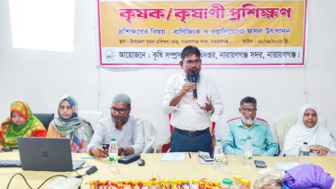 না’গঞ্জ সদরে দিনব্যাপি কৃষক প্রশিক্ষণ অনুষ্ঠিত
