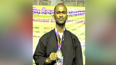জাতীয় কিকবক্সিং প্রতিযোগিতায় ইমনের ধারাবাহিক সাফল্য