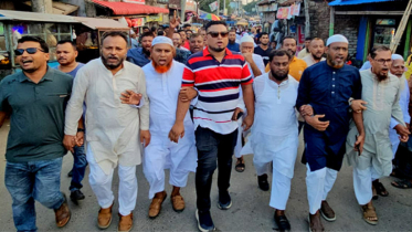 বন্দরে আ’লীগের সন্ত্রাস-নৈরাজ্যের প্রতিবাদে বিএনপির বিক্ষোভ মিছিল