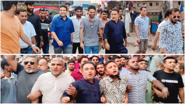 মহানগর বিএনপির সমাবেশে সদর থানা স্বেচ্ছাসেবক দলের বিশাল শোডাউন
