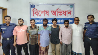সোনারগাঁয়ে বৈষম্যবিরোধী ও সন্ত্রাসবিরোধী মামলায় গ্রেপ্তার ৬