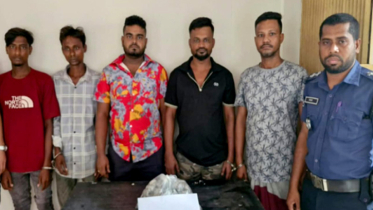 ফতুল্লায় ৫ মাদক কারবারি গ্রেপ্তার, গাঁজা উদ্ধার