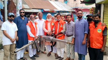 ডেঙ্গু প্রতিরোধে মাঠে ১৪নং ওয়ার্ড বিএনপি