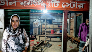 বন্দরে চাঁদা না পেয়ে নারী দোকানীকে কুপিয়ে জখম, লুট