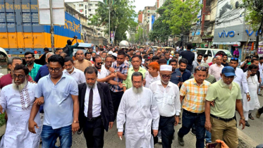 আওয়ামী লীগের নৈরাজ্যের প্রতিবাদে মহানগর বিএনপির বিক্ষোভ মিছিল