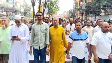 রানা-বাবুর নেতৃত্বে মহানগর স্বেচ্ছাসেবক দলের অংশগ্রহণ