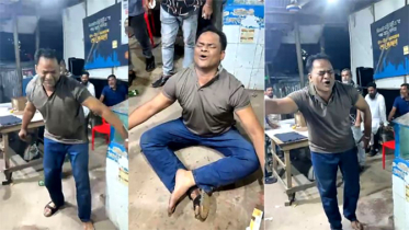 মদ্যপ অবস্থায় না’গঞ্জ সদর নৌপুলিশের অসংলগ্ন আচরণ, ভিডিও ভাইরাল