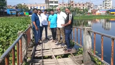পাওয়ার হাউজ কাঠেরপুল মেরামতের উদ্যোগ নিলেন মাহমুদ মাহমুদ