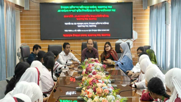 শিক্ষার্থীদের প্রাণিসম্পদ সেবা সম্পর্কে ধারণা দিতে সদর উপজেলায় সভা